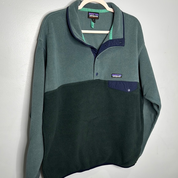 Patagonia Synchilla Snap Fleece Sweater Sz XL - Picture 2 of 10